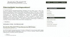 Desktop Screenshot of andorkaweb.tarki.hu